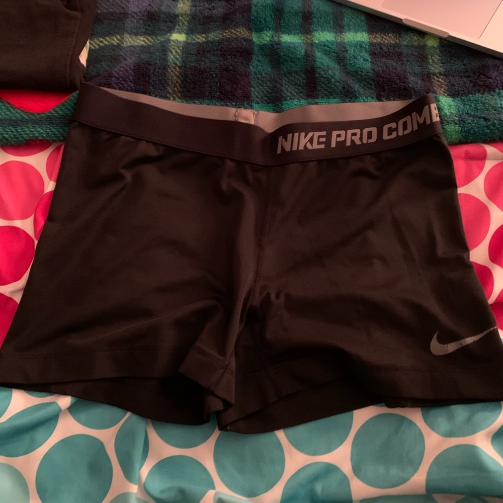 Nike pro spandex shorts